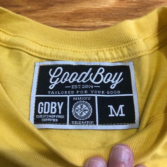 Rare University of Michigan, Flint Good Boy S/S Tee - Picture 4 of 4